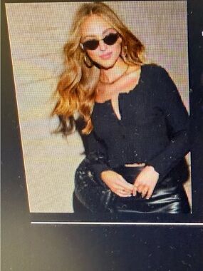 Vici Black Textured Cardigan - Jacey textured cardigan